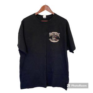 Daytona Beach 2019 Bike Week Black S/S T-Shirt Men's Size XL Skull Pirate 78th